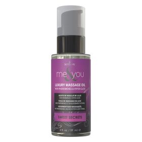 Sensuva Me & You Massage Oil Sweet Secrets 2oz