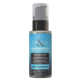 Sensuva Me & You Massage Oil Sweet Temptations 2oz