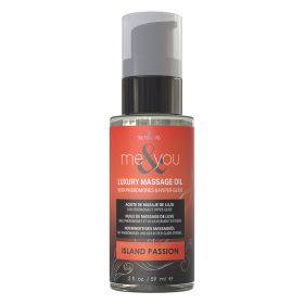 Sensuva Me & You Massage Oil Island Passion 2oz