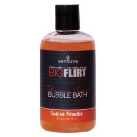Sensuva Big Flirt Pheromone Bubble Bath Lust in Paradise