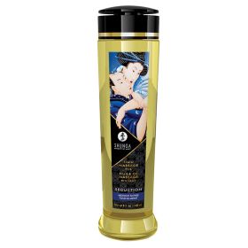Shunga Erotic Massage Oil Seduction Midnight Flower