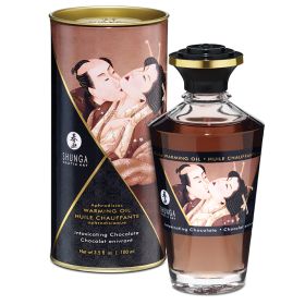Shunga Aphrodisiac Warming Oil Intoxicating Chocolate 3.