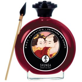 Shunga Body Painting Sparkling Strawberry Wine 3.
