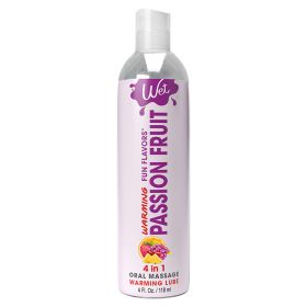 Wet Warming Fun Flavors Passion Punch 4 In 1 Lubricant 4oz