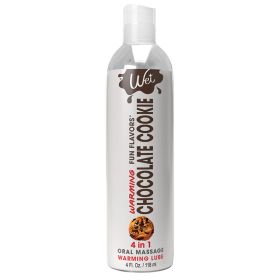 Wet Warming Fun Flavors Chocolate Cookie 4 In 1 Lubricant 4oz