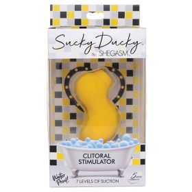 Shegasm Sucky Ducky 7x Clitoral Stimulator Yellow
