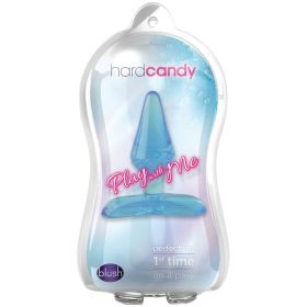 Play With Me Hard Candy Anal Plug (Option: Blue)