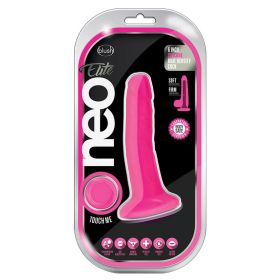 Neo Elite Silicone Dual Density Cock Neon (Option: PINK 6)