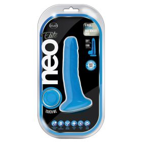 Neo Elite Silicone Dual Density Cock Neon (Option: Blue 6)