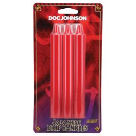 Japanese Drip Candles (Option: Red 3PK)