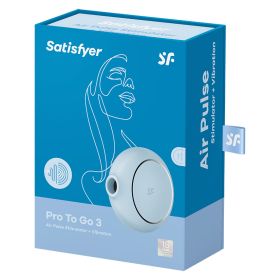 Satisfyer Pro To Go 3 (Option: Blue)