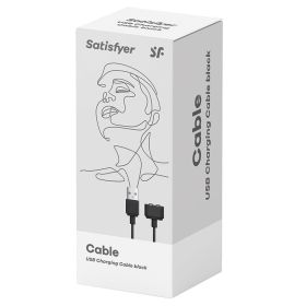 Satisfyer USB Charging Cable (Option: Black)