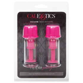 Nipple Play Vacuum Twist Suckers (Option: PINK)