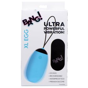 Bang! XL Vibrating Egg (Option: Blue)