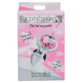 Booty Sparks (Option: PINK Gem Glass Anal Plug Small)
